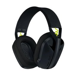 Casti gaming wireless Logitech G435 Lightspeed, Black/Neon Yellow
