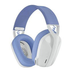 Casti gaming wireless Logitech G435 Lightspeed, Off Alb\Mov