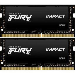 Memorii laptop Kingston Impact 32GB(2x16GB), DDR4-3200Mhz, CL20, Dual Channel
