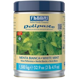 Pasta aromatizanta Menta alba Delipaste Fabbri, 1.5 kg