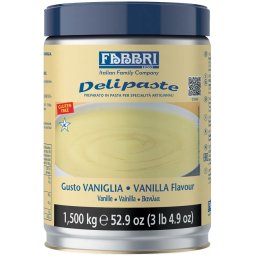 Pasta aromatizanta Vanilie Delipaste Fabbri, 1.5 kg