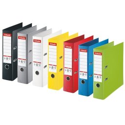 Biblioraft plastifiat 8cm Jumbo Plus Esselte Vivida