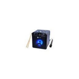 Boxa portabila 8 Party Drum Sound MachineBluetooth speaker, 1500 mAh, Negru