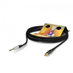 Cablu audio Tricone MKII jack mono 6.35mm la RCA T-T 2.5m, TR2V-0250-SW