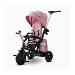 Tricicletă pentru copii 5v1 EASYTWIST roz/neagră KINDERKRAFT