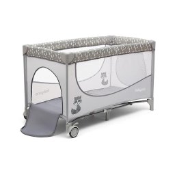 Pătuț pliabil BASIC gri BabyOno