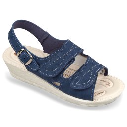 Sandale confort, dama, Mjartan 2815-N17-N08 bleumarin