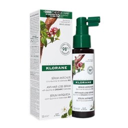 Ser pentru par cu chinina si floare de colt BIO, Klorane, 100 ml