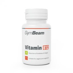 GymBeam Vitamina B12 (cobalamină) 90 tab. fără aromă