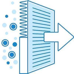 OBERON 488-Filtru HEPA H13 pentru purificator aer