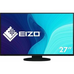 Monitor LED EV2795-BK - 27" - LED (black, QHD, KVM switch, USB-C)