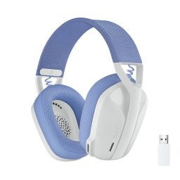 Casti cu microfon G435 Wireless White-Lilac