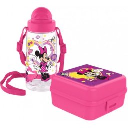 Disney Minnie Set Cutie Sandwich + Sticla plastic fara BPA