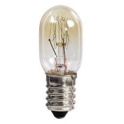 Oven Bulb, 25 W, Heat-resistant to 300°, E14, Pear Shape, clear