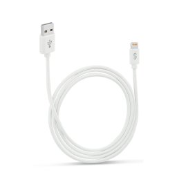 Cablu date incarcare Lightning Fonex, 1.2 metri, alb