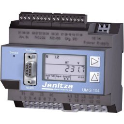 Analizor sistem fotovoltaic Janitza UMG 104, armonice până la rangul 40, Modbus RTU