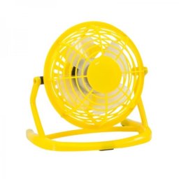 Mini ventilator de birou cu alimentare prin cablu USB, 2,5W, diverse culori