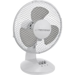 Ventilator de masa Esperanza cu oscilatie 90 grade, 35 cm diametru, 30W, 2 trepte de viteza