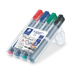 Set 4 marker flipchart Staedtler Lumocolor
