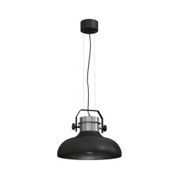 Lustră pe cablu HELSING 1xE27/60W/230V crom mat