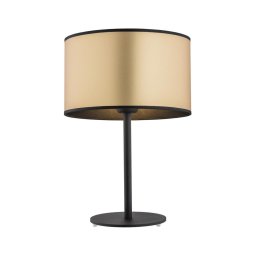Lampă de masă KARIN 1xE27/15W/230V alamă/neagră Argon 4297