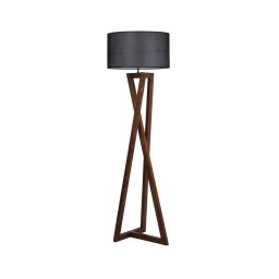 Lampadar MACKA 1xE27/60W/230V negru/maro