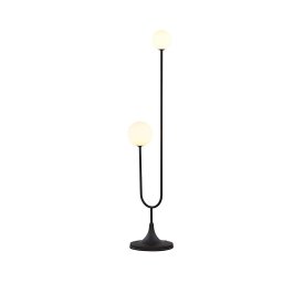 Lampadar SELEN 2xG9/40W/230V neagră Jupiter 1951