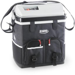 Cutie termoelectrica alimentare: 12V, capacitate 28 litri, Delta TC 16 K, material textil exterior, dimensiuni ( Lxhxl ): 39 x 47 x 30 cm, culoare: negru