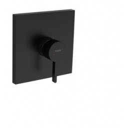 Baterie dus Hansgrohe Finoris montaj incastrat negru mat