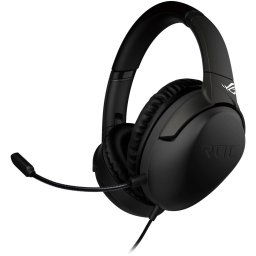 Casti gaming ASUS ROG Strix GO Core, difuzoare ASUS Essence 40mm, incinte etanse, compatibile multiplatforma, 3.5mm, pliabile, Negru