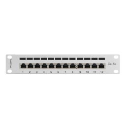 Lanberg PPF5-9012-S patch panel 1U