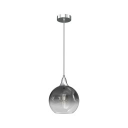 Lustră pe cablu MONTE 1xE27/60W/230V d. 20 cm crom mat