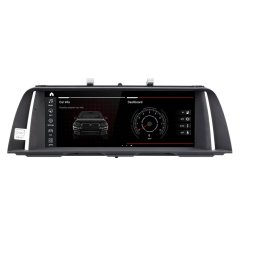 Navigatie Auto Multimedia cu GPS BMW SERIA 5 F10 CIC 2010 - 2016 Android 4 GB RAM si 64 GB ROM Internet 4G Aplicatii Waze Wi-Fi USB Bluetooth Mirrorlink