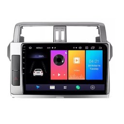 Navigatie Auto Multimedia cu GPS Toyota Prado 150 Land Cruiser (2014 - 2017), Android, Display 9 inch, 2GB RAM +32 GB ROM, Internet, 4G, Aplicatii, Waze, Wi-Fi, USB, Bluetooth, Mirrorlink