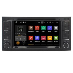 Navigatie Auto Multimedia cu GPS VW Touareg Multivan, Android, 2 GB RAM + 16 GB ROM, Internet, 4G, Aplicatii, Waze, Wi-Fi, USB, Bluetooth, Mirrorlink