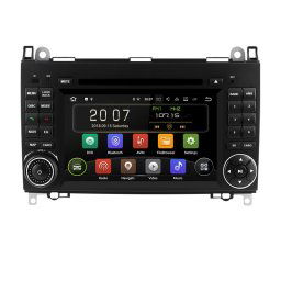 Navigatie Auto Multimedia cu GPS Mercedes Vito Sprinter Viano B200 A B Class VW Crafter, Android 10, 2GB RAM + 16GB ROM, Internet, 4G, Aplicatii, Waze, Wi-Fi, USB, Bluetooth, Mirrorlink
