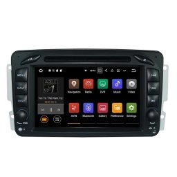 Navigatie Auto Multimedia cu GPS Mercedes C Class W203 Vaneo Vito Viano, Android, 2GB RAM + 16GB ROM, Internet, 4G, Aplicatii, Waze, Wi-Fi, USB, Bluetooth, Mirrorlink