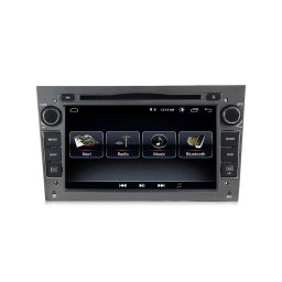 Navigatie Auto Multimedia cu GPS Android Opel Astra H Vectra Corsa Antara Zafira Meriva Vivara, Internet, 4G, Aplicatii, Waze, Wi-Fi, USB, Bluetooth, Mirrorlink