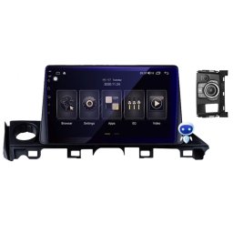 Navigatie Auto Multimedia cu GPS Mazda 6 2018 - 2021, 4 GB RAM si 64 GB ROM, Slot Sim 4G pentru Internet, Carplay, Android, Aplicatii, USB, Wi-Fi, Bluetooth