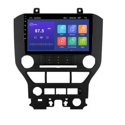 Navigatie Auto Multimedia cu GPS Ford Mustang 2015 - 2020 Android, Display 9 inch, 2 GB RAM si 32 GB ROM, Internet, 4G, Aplicatii, Waze, Wi-Fi, USB, Bluetooth, Mirrorlink