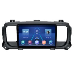 Navigatie Auto Multimedia cu GPS Citroen Jumpy 3 Spacetourer (2016 - 2021) 4 GB RAM si 64 GB ROM, Slot Sim 4G pentru Internet, Carplay, Android, Aplicatii, USB, Wi-Fi, Bluetooth
