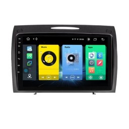Navigatie Auto Multimedia cu GPS Mercedes SLK R171 (2004 - 2011) 4 GB RAM + 64 GB ROM, Slot Sim 4G pentru Internet, Carplay, Android, Aplicatii, USB, Wi-Fi, Bluetooth