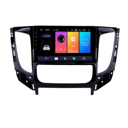 Navigatie Auto Multimedia cu GPS Mitsubishi L200 (2014 - 2020) 4 GB RAM + 64 GB ROM, Slot Sim 4G pentru Internet, Carplay, Android, Aplicatii, USB, Wi-Fi, Bluetooth