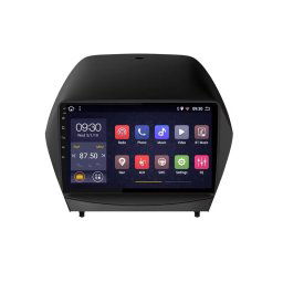 Navigatie Auto Multimedia cu GPS Hyundai ix 35 Tucson (2009 - 2015), Android, Display 9 inch, 2GB RAM +32 GB ROM, Internet, 4G, Aplicatii, Waze, Wi-Fi, USB, Bluetooth, Mirrorlink