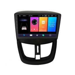 Navigatie Auto Multimedia cu GPS Peugeot 207 (2006 - 2015), Android, Display 9 inch, 2GB RAM +32 GB ROM, Internet, 4G, Aplicatii, Waze, Wi-Fi, USB, Bluetooth, Mirrorlink