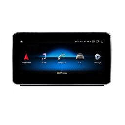 Navigatie Auto Multimedia cu GPS Android Mercedes ML GL W166 (2013 - 2015), NTG 4.5, 4GB RAM + 64 GB ROM, Slot Sim 4G LTE, Procesor Octa Core, Internet, Aplicatii, Waze, Wi-Fi, USB, Bluetooth, Mirrorlink
