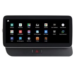 Navigatie Auto Multimedia cu GPS Android Audi Q5 (2009 - 2016), Audi MMI 3G, 4GB RAM +64 GB ROM, Slot Sim 4G LTE, Display 10.25 " rez 1920*720, Procesor Octa Core, Internet, Aplicatii, Waze, Wi-Fi, USB, Bluetooth, Mirrorlink