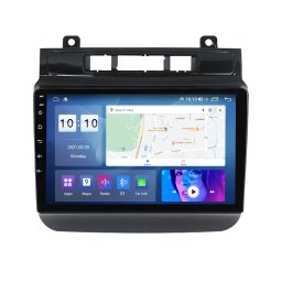 Navigatie Auto Multimedia cu GPS Android VW Touareg (2010 - 2018), Display 9 inch, 2GB RAM +32 GB ROM, Internet, 4G, Aplicatii, Waze, Wi-Fi, USB, Bluetooth, Mirrorlink