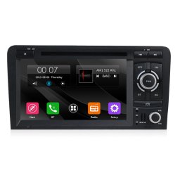Navigatie Auto Multimedia cu GPS Audi A3 S3 (2002 - 2013), Android 10, 2GB RAM +16GB ROM, Internet, 4G, Aplicatii, Waze, Wi-Fi, USB, Bluetooth, Mirrorlink