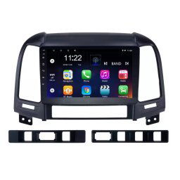 Navigatie Auto Multimedia cu GPS Hyundai Santa Fe 2006 - 2012, 2GB RAM + 32 GB ROM, Display 9 ", Android, Internet, 4G, Aplicatii, Waze, Wi-Fi, USB, Bluetooth, Mirrorlink